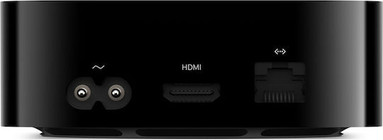 Apple TV Box MXH02 4K UHD cu WiFi și 64GB Spațiu de Stocare cu Sistem de Operare tvOS și Siri