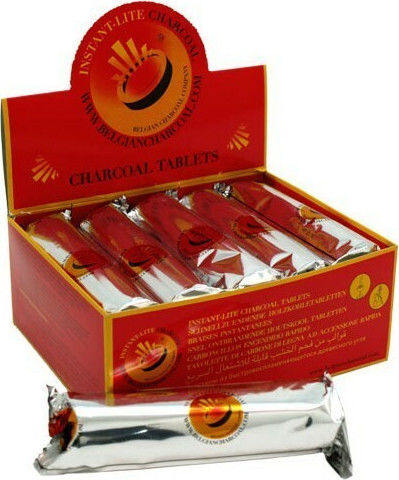 Instant Lite Kohlen Wasserpfeife Kohle für Shisha Beutel 10Stück