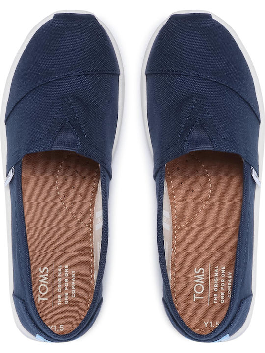 Kids Espradrilles Slip-On Navy Blue Alpargata