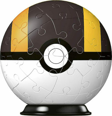 Puzzleball Pokeball Ultra Ball 3D за 6++ Години 54бр Ravensburger