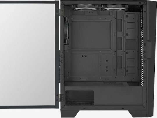 Aerocool Mirage v1 Gaming Middle Tower Carcasă Calculator cu Fereastră Laterală și Iluminare RGB Negru