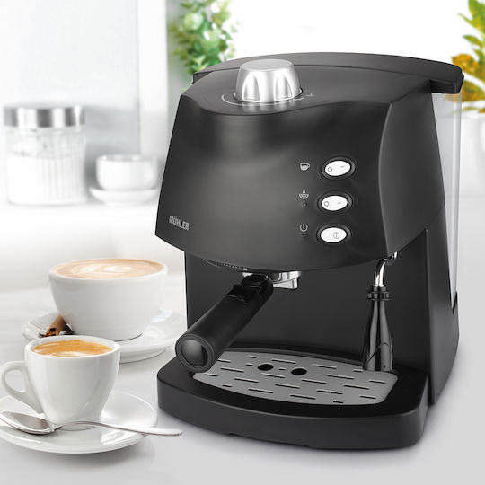 Muhler 850W Налягане 15бар Черна MCM-1583
