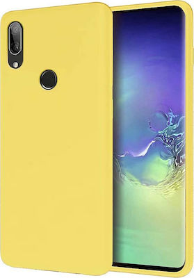 Sonique Liquid Back Cover Silicone Yellow (Huawei Y7 2019 / Y7 Prime 2019) 46-61765