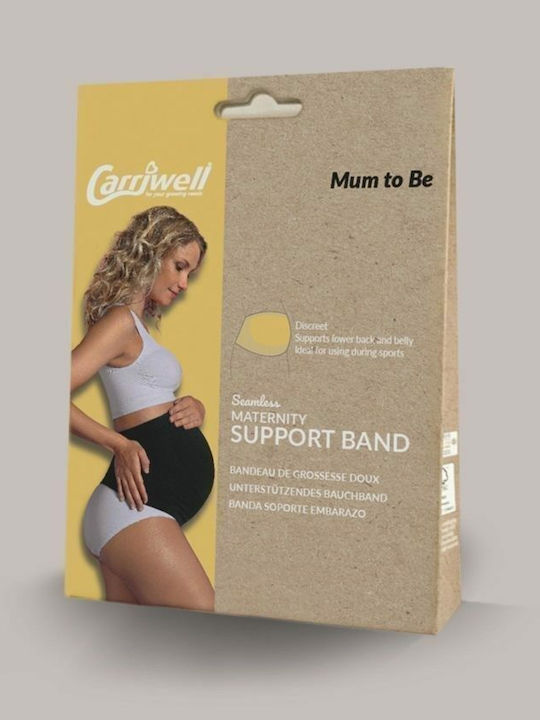 Seamless Maternity Band Black