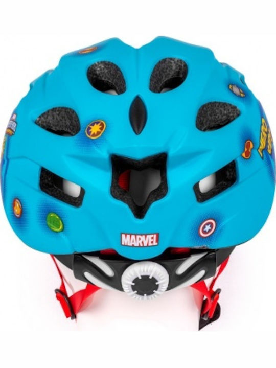 Seven Avengers Kids' Helmet for City Bike Blue