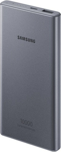 Samsung P3300 Power Bank 10000mAh 25W με Θύρα USB-A και Θύρα USB-C Quick Charge 2.0 Γκρι