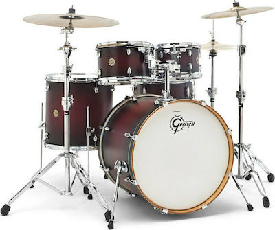 Gretsch Maple 5pcs Shell Pack With 20" Kick Deep Cherry