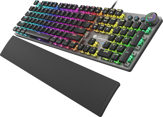 Genesis Thor 401 RGB Gaming Mechanical Keyboard with Kailh Brown switches and RGB lighting (English US)