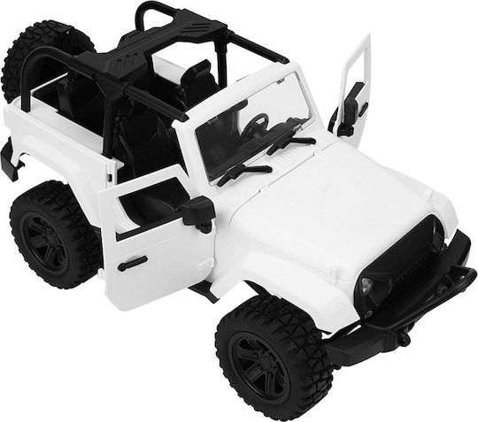 FC Model Off Road τύπου Jeep Wrangler 1/14 (4WD) Τηλεκατευθυνόμενο Αυτοκίνητο Crawler 4WD Λευκό