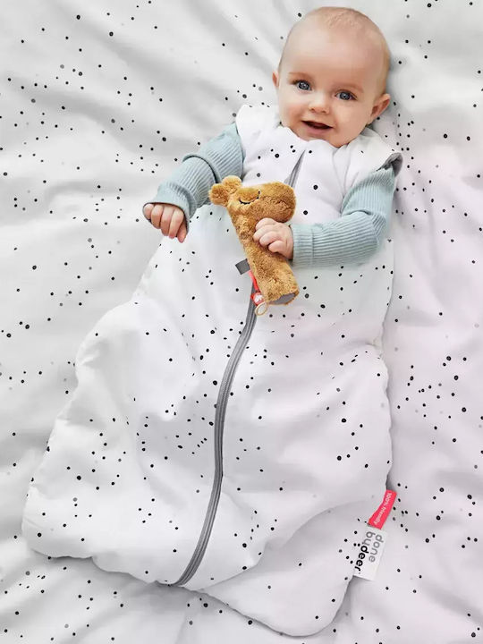 Done by Deer Winter Sleeping Bag Dreamy Dots 2.5 Tog White 2503748