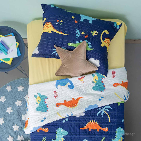 Palamaiki Oxford Micros Kids Pillowcase 50x70cm Blue