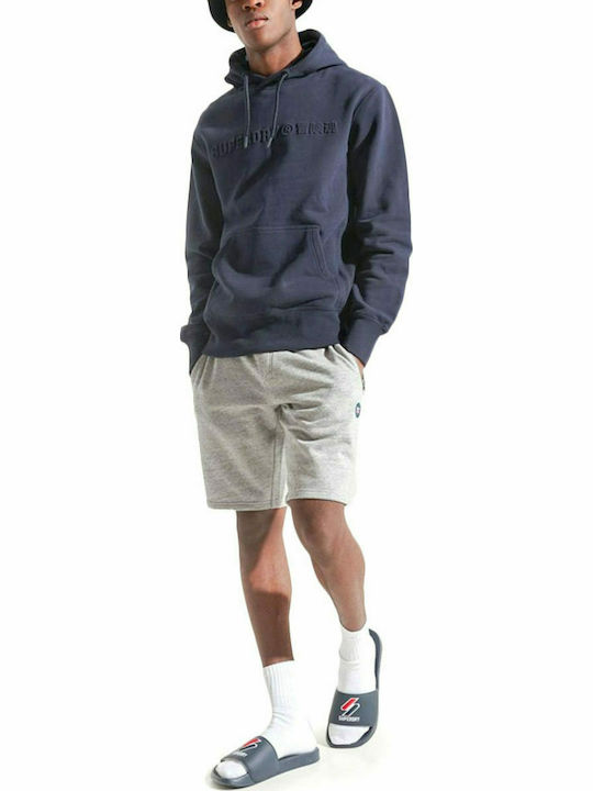 Superdry Men's Sweatshirt with Hood and Pockets Navy