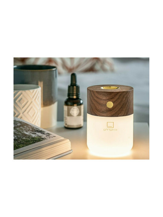 Gingko Led Συσκευή Αρωματοθεραπείας Lamp Καφέ G017WT