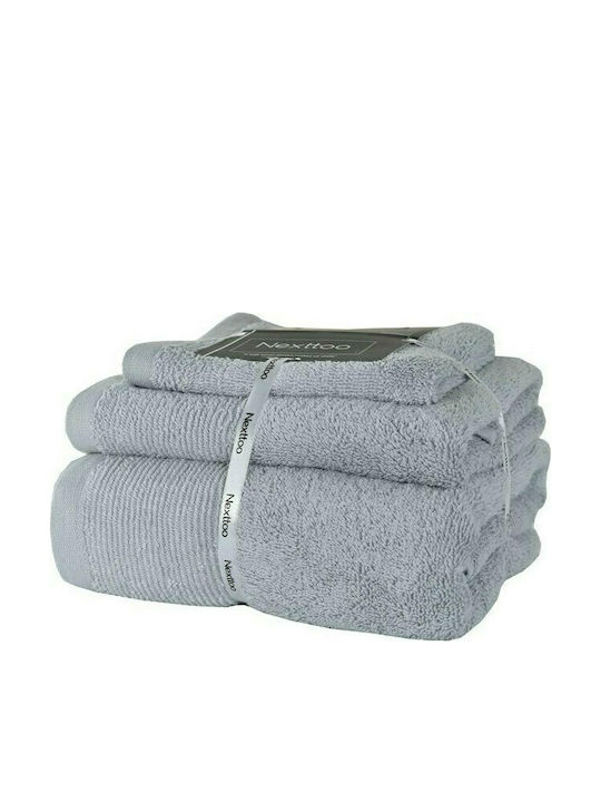 Homeline Bath Towel 5004 70x140cm Light Grey Weight 500gr/m²