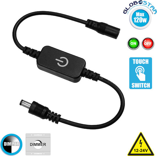 GloboStar Dimmer Touch Hand Tool with On/Off Switch Black 73304