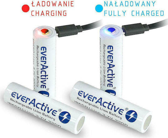 everActive Professional+ Επαναφορτιζόμενη Μπαταρία 18650 Li-ion 3200mAh 3.7V 1τμχ