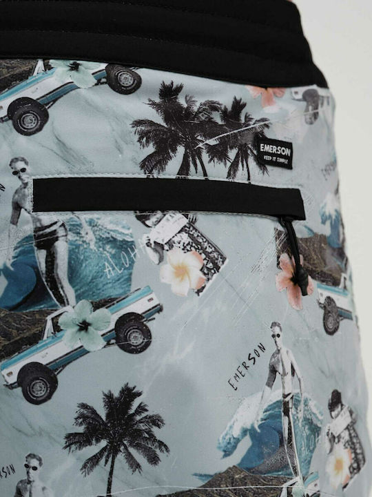 Herren Badebekleidung Bermuda Ciel mit Mustern