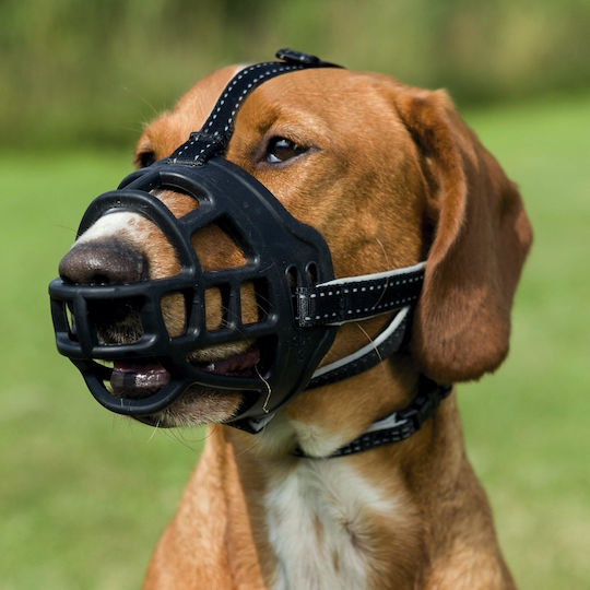 Trixie Flex Dog Muzzle Black Silicone Large 27cm 17614