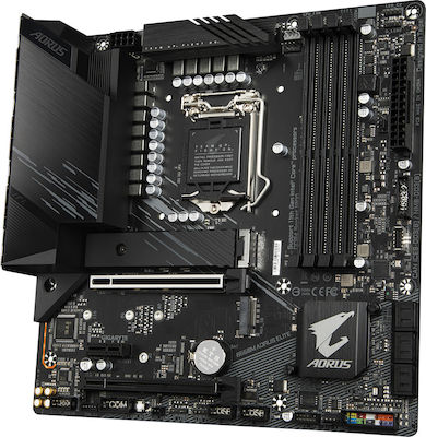 Gigabyte B560M Aorus Elite (rev. 1.0) Micro ATX Дънна платка с Intel 1200 Гнездо