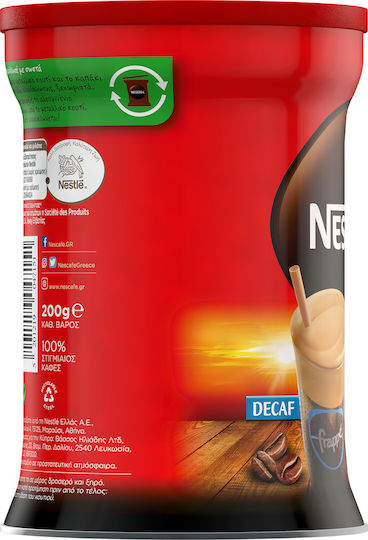 Nescafe Στιγμιαίος Καφές Decaffeine Classic 200gr