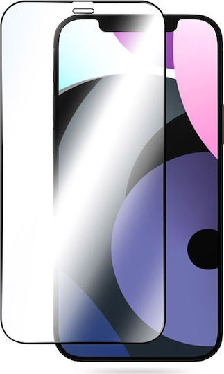 Crong 7D Nano Flexible Full Face Tempered Glass Black (iPhone 12 mini)
