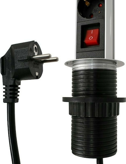 GloboStar Single Walled Power Socket Walled Foldable Black