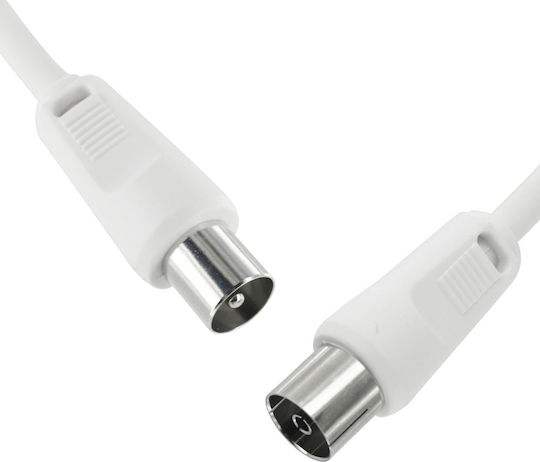Kabelantenne Koax-Stecker - Koax-Buchse (119-08)