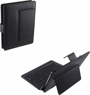 Osio Flip Cover Piele artificială cu Tastatură Engleză SUA Negru (Universal 7.9" - Universal 7.9") OTC-6079BT