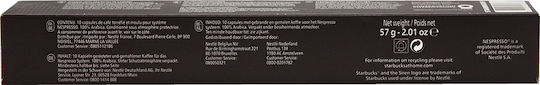 Starbucks Capsules Espresso House Blend Compatible with Machine Nespresso 10caps,tobolek