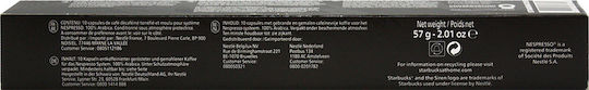 Starbucks Капсули Еспресо Roast Безкофеинов Съвместими с машина Nespresso 10капси
