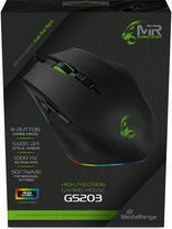 MediaRange MRGS203 RGB Gaming Mouse 5000 DPI Black