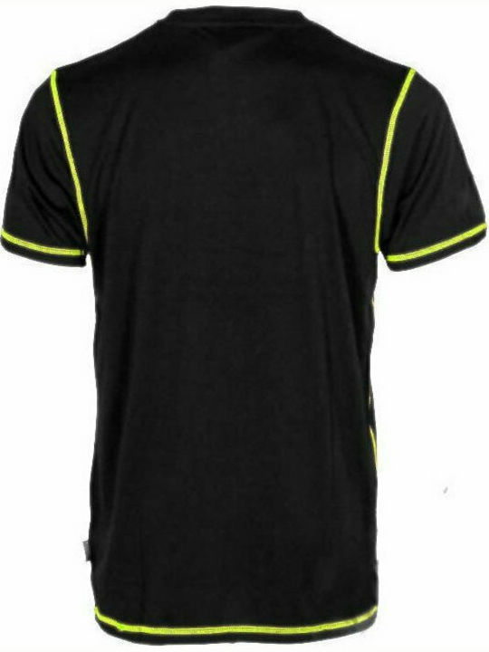 Everlast EVR9624 Men's Athletic T-shirt Short Sleeve Black