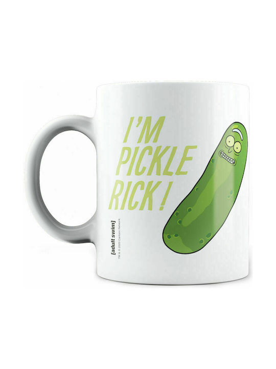 Sd Toys Rick & Morty - I Am Pickle Rick Cană Ceramică Albă 330ml 1buc