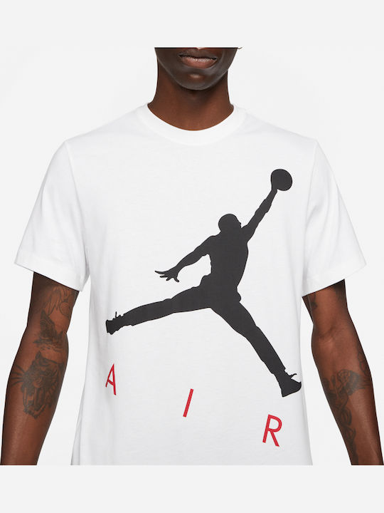 Jumpman Air Αθλητικό T-shirt Λευκό