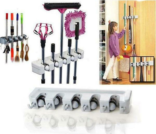 Liao Mop & Broom Holder 83003LGH66CL 1pcs