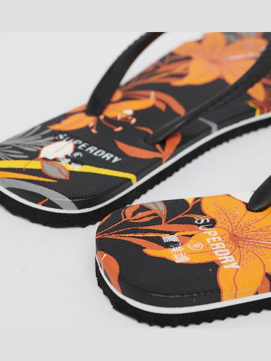 Classic Vintage Women's Flip Flops Black