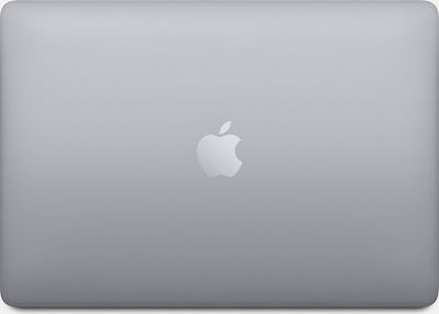 Apple MacBook Pro 13.3" (2020) IPS QHD+ Retina Display (M1/8ГБ/256ГБ SSD/8-ядрен GPU) Космическо сиво (US Клавиатура)