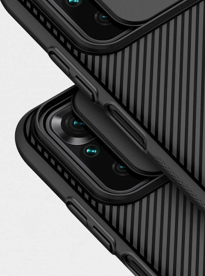 Nillkin Camshield Back Cover Πλαστικό 0.2mm Μαύρο (Redmi Note 10 / 10s / Poco M5s)