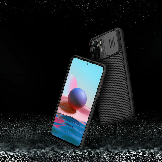 Nillkin Camshield Back Cover Πλαστικό 0.2mm Μαύρο (Redmi Note 10 / 10s / Poco M5s)