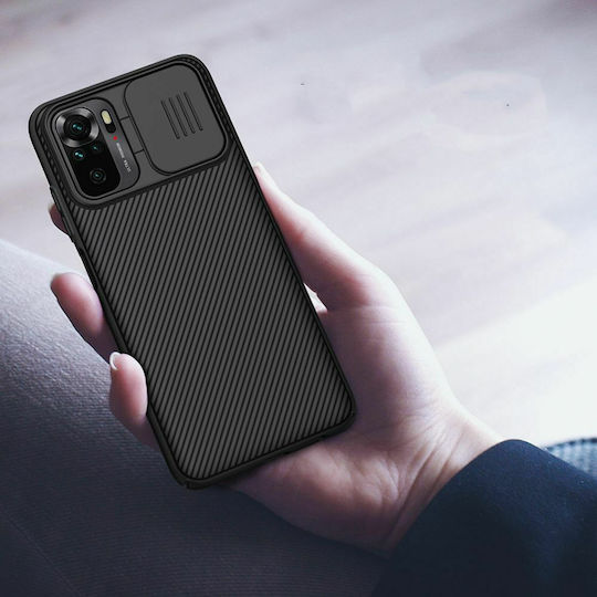 Nillkin Camshield Back Cover Πλαστικό 0.2mm Μαύρο (Redmi Note 10 / 10s / Poco M5s)
