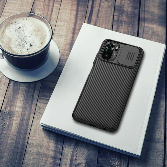 Nillkin Camshield Back Cover Πλαστικό 0.2mm Μαύρο (Redmi Note 10 / 10s / Poco M5s)