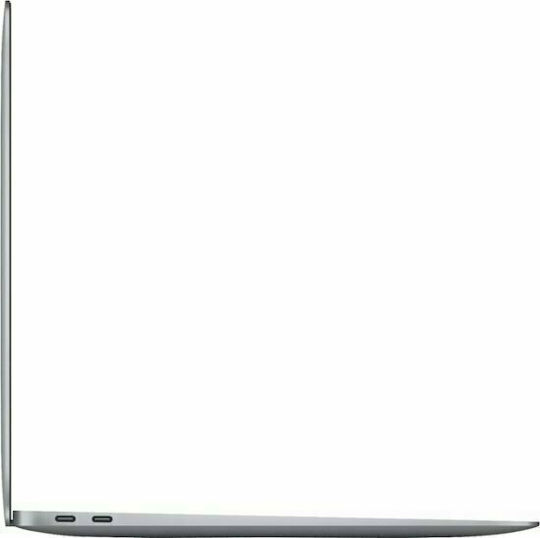 Apple MacBook Air 13.3" (2020) IPS QHD+ (M1/8GB/256GB SSD) Космическо сиво (UK Клавиатура)