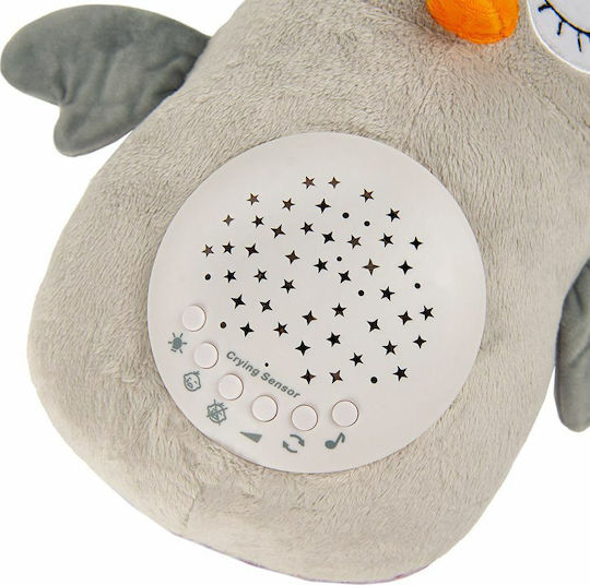 Smyk Baby Sleep Comforter Owl Projector Fabric with Light for Newborns