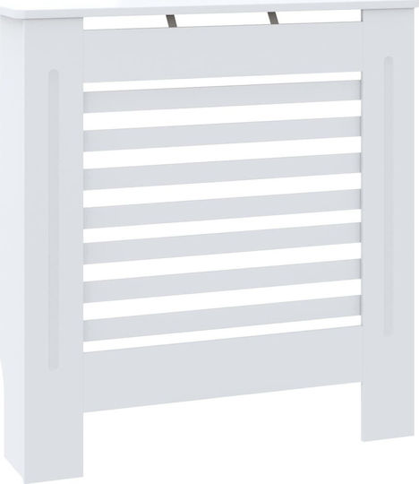 vidaXL Κάλυμμα Καλοριφέρ από MDF 78x19x81.5εκ.