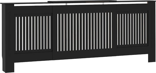 vidaXL Κάλυμμα Καλοριφέρ από MDF 205x20.5x82εκ.