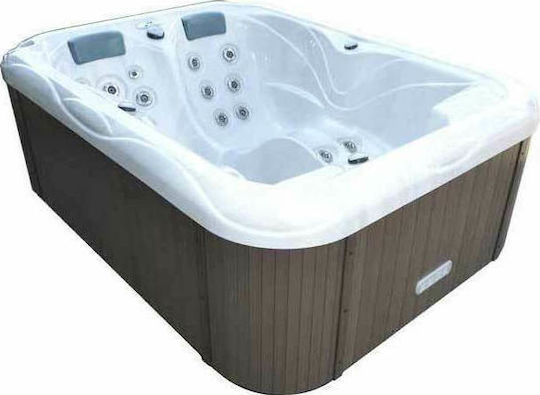 Astral Pool Mars Spa Freistehende Badewanne Bioethanol Kamine im Freien mit Hydrotherapie 213x160cm Astral Pool Mars Spa Freistehende Badewanne Bioethanol Kamine im Freien mit Hydrotherapie 213x160cm