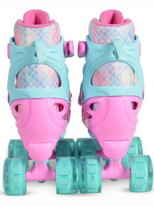 Byox Quad Αυξομειούμενα Rollers Πολύχρωμα Παιδικά