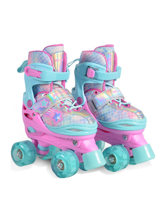 Byox Quad Αυξομειούμενα Rollers Πολύχρωμα Παιδικά Byox Quad Αυξομειούμενα Rollers Πολύχρωμα Παιδικά