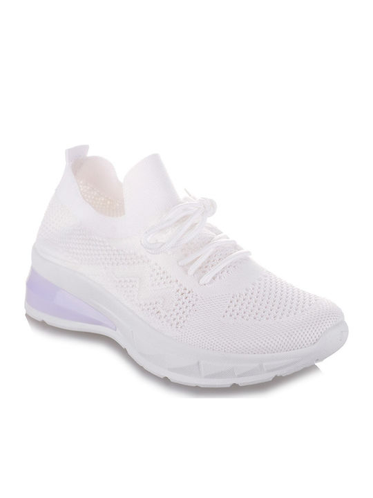 Famous Shoes LY332 Damen Sneakers Weiß LY332-WHITE