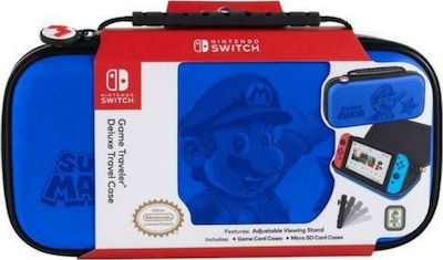 Bigben Interactive Deluxe Travel Case SuperMario για Κονσόλα Switch Μπλε